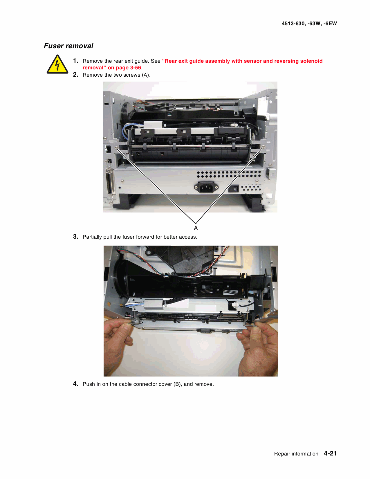 Lexmark E E460dn E460dw 4513 Service Manual-4